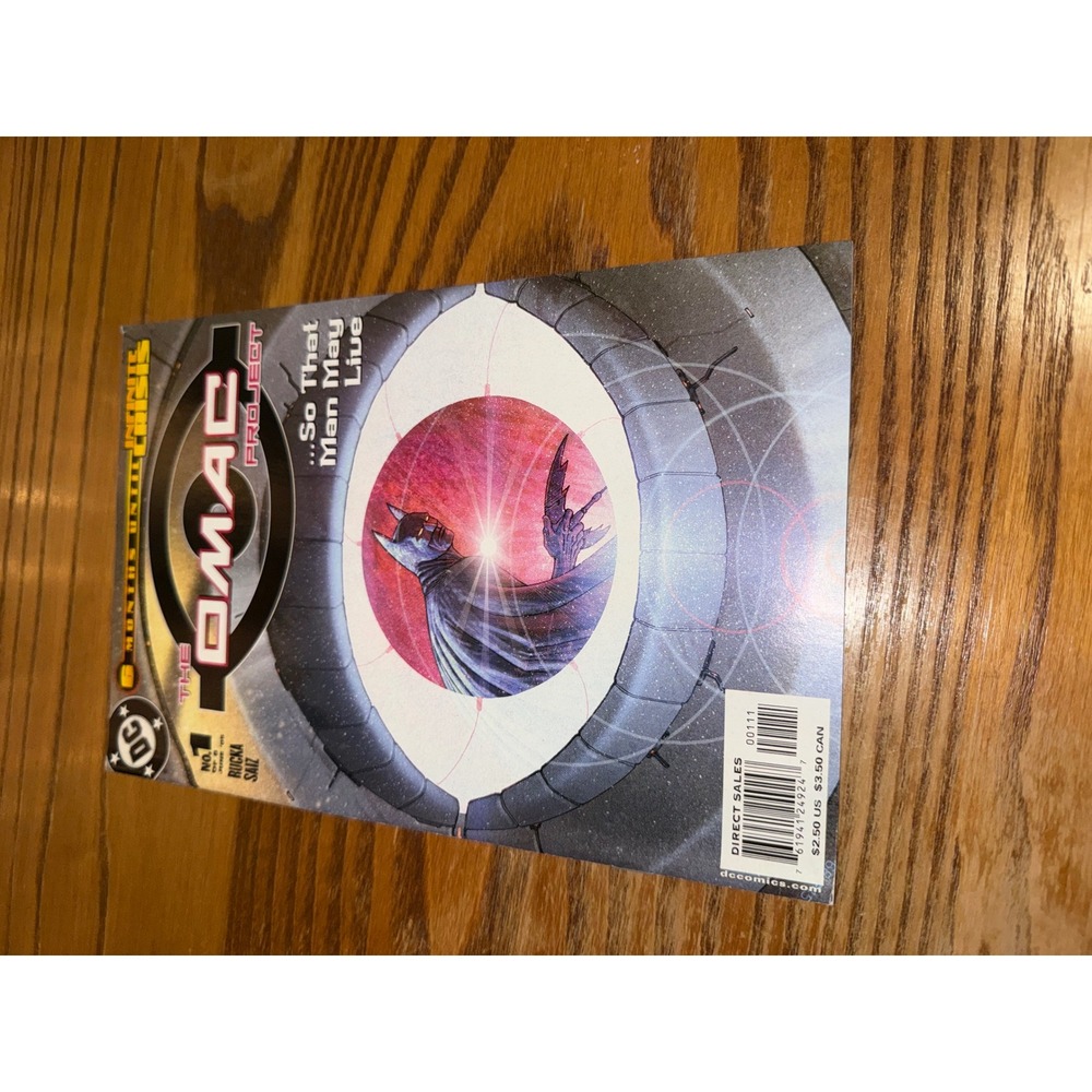OMAC Project 1 Comic Book DC Comics 2008 JSA John Byrne